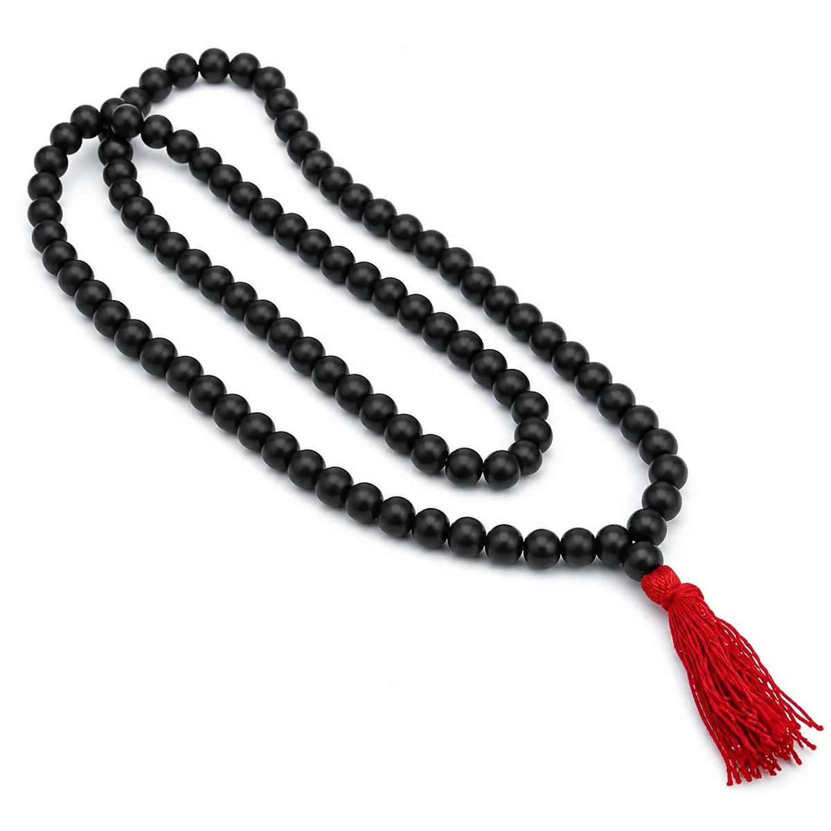 Original Karungali Malai — 8 mm Ebony Wood Mala (108+1 Beads) — view 4