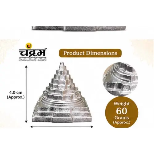 Parad Mercury Shree Yantra — Certified, 60 g by Chandram — photo 4 of 8