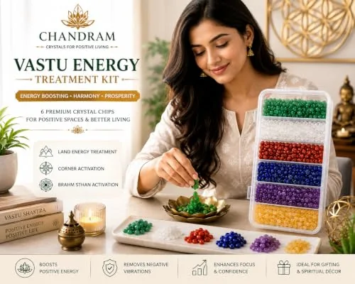 Vastu Energy Treatment Kit — 6 Natural Crystal Chips, 250 g Each — view 3